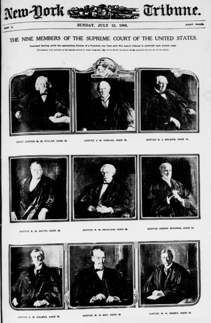 nine members of the Supreme Court of the United States