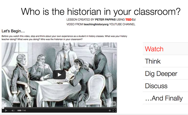 Who is the historian in your classroom