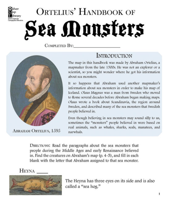 ortelius-handbook-sea-monsters