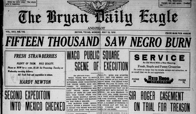 Bryan Daily Eagle and Pilot, May 15, 1916