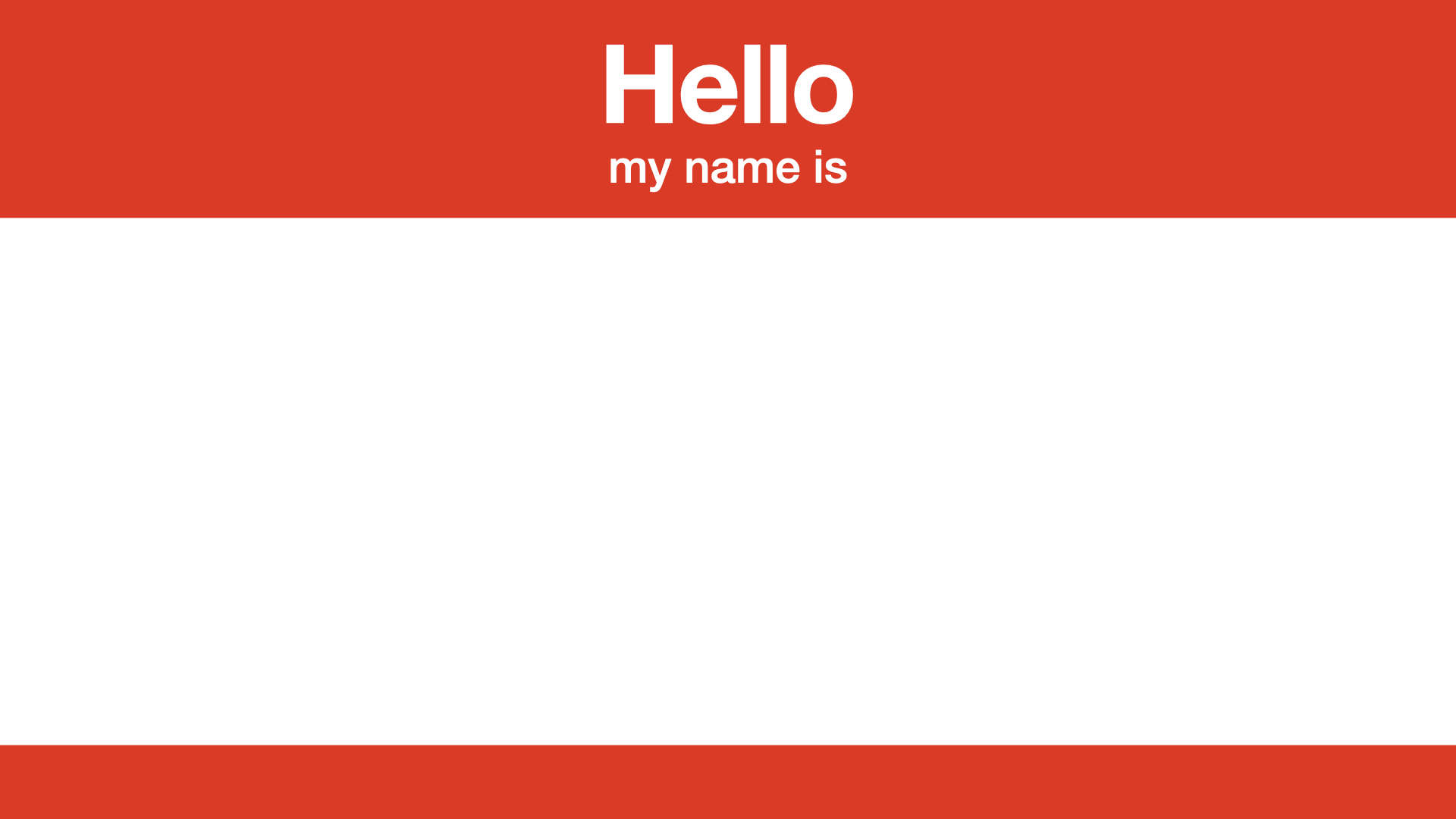 Zoom Icebreaker: Virtual Name Tag – Copy / Paste